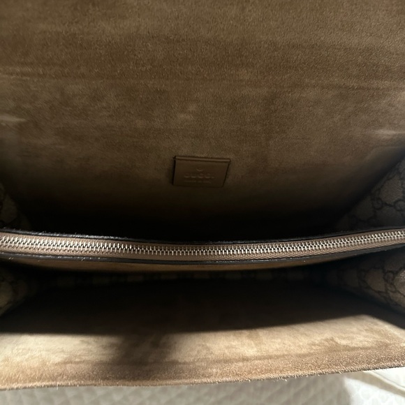 Gucci Dyonisus Medium Beige and Brown Shoulder Bag - Picture 6 of 12